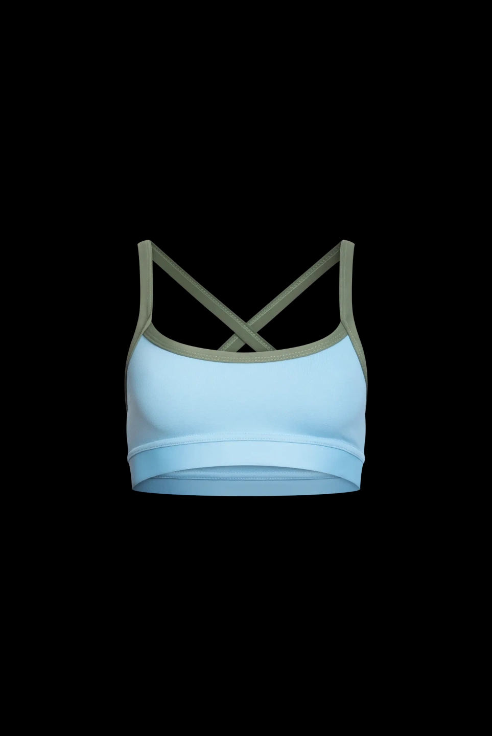Serenity Blue Mantra Sports Bra - High Intensity - Principal