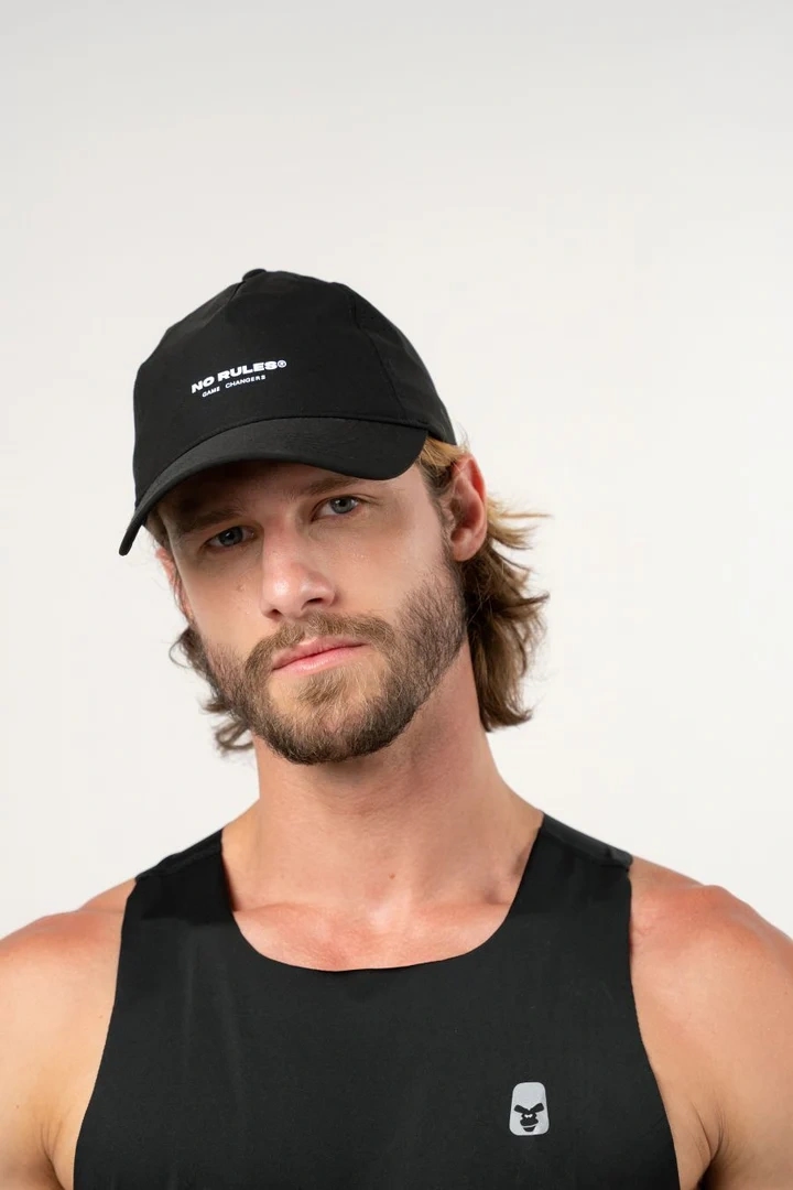 No Rules Dry Fit Cap Black - Principal