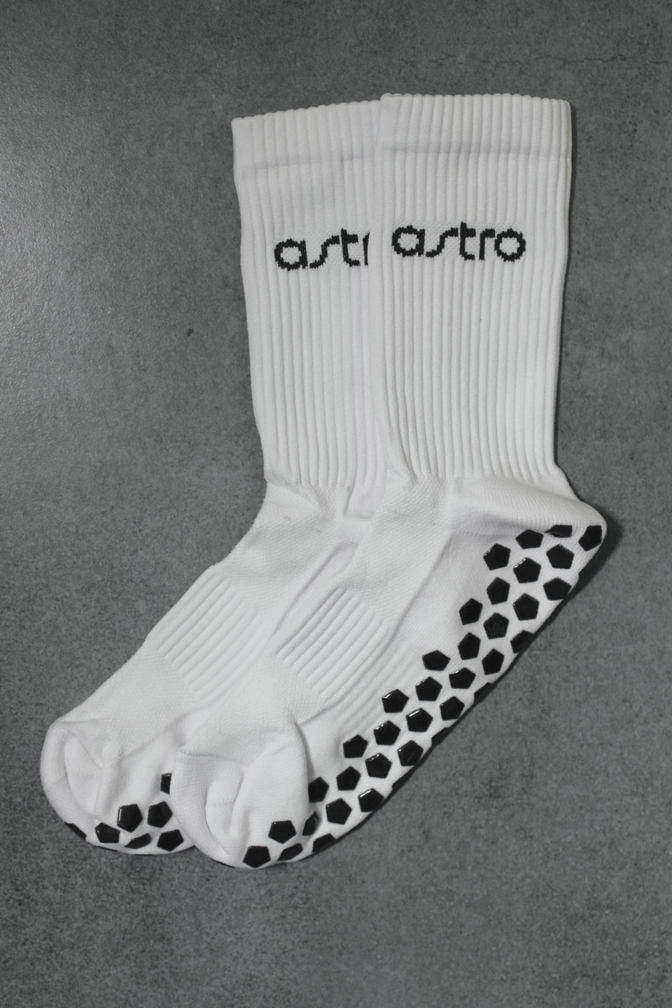 Medias Astro Antideslizante Blanco / Negro - Principal