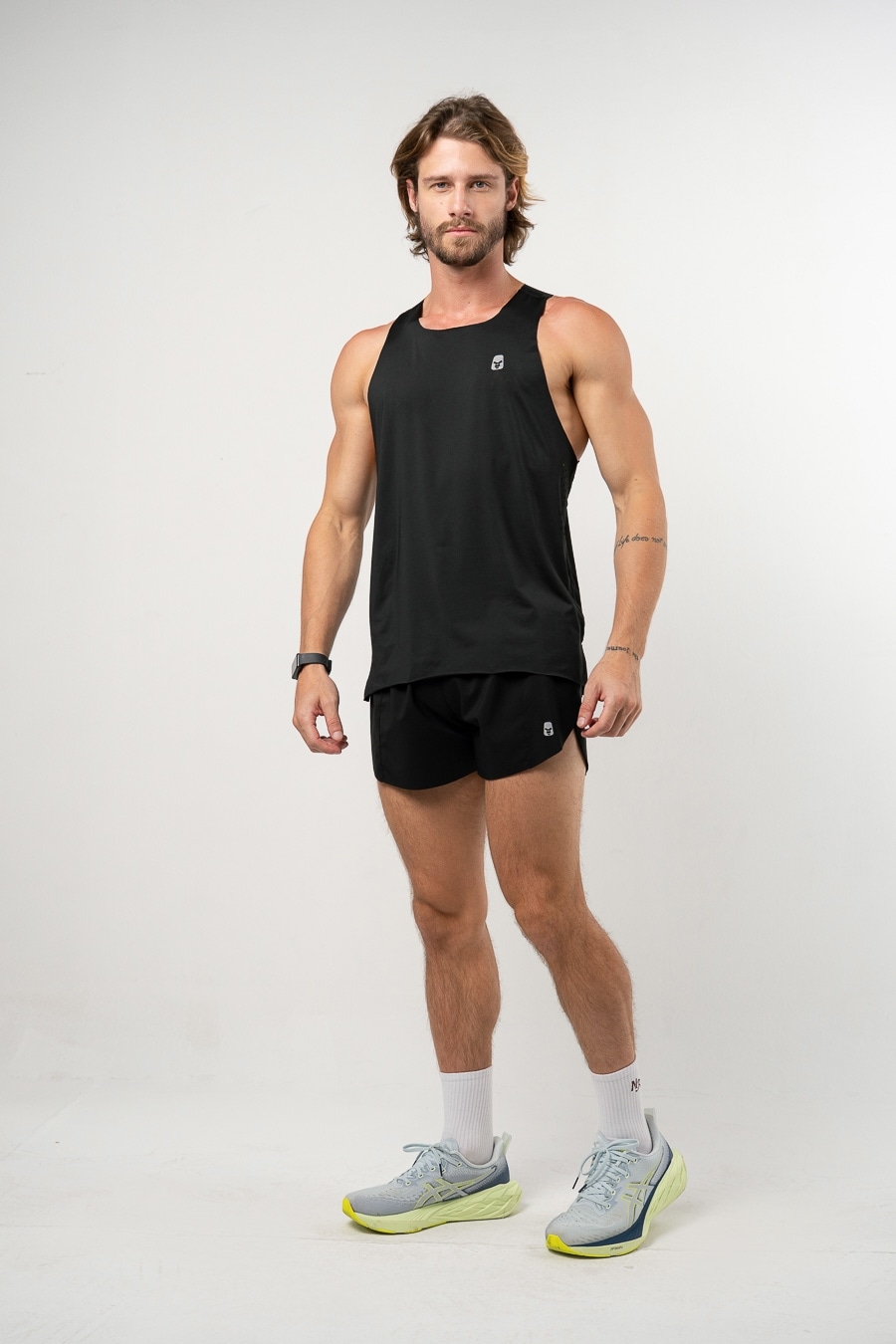 Franelilla Laser Pulse Negro - Principal