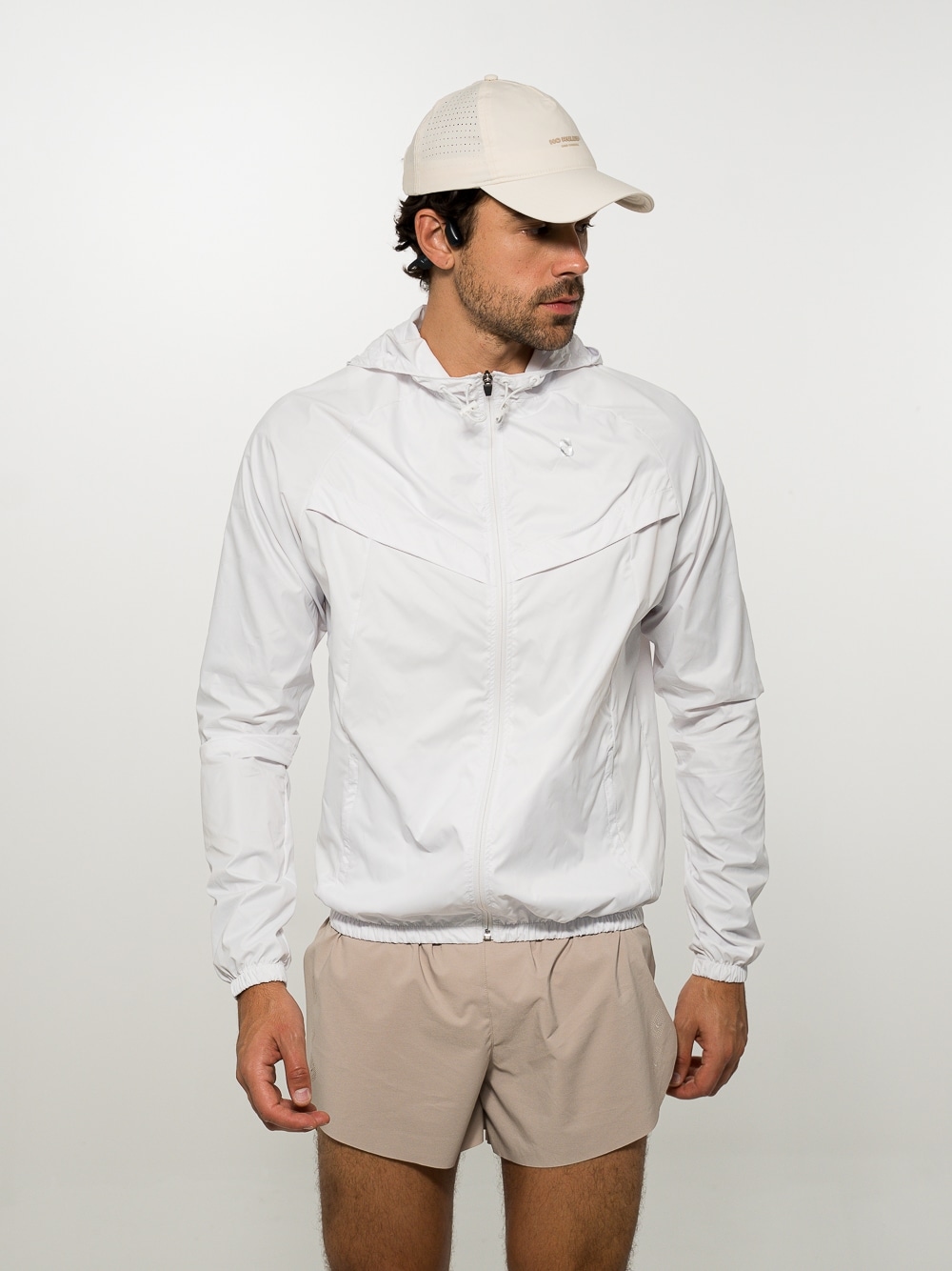 Essential Jacket Hombre Blanca - Principal