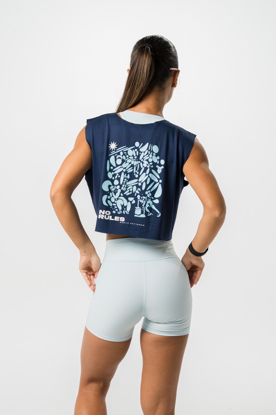 Crop Top Sin Costuras Break Patterns - Principal