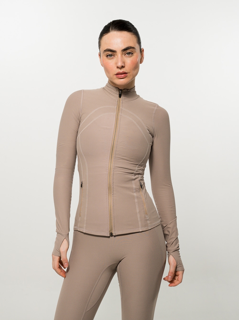 Performance Fit Jacket Mocca - Principal