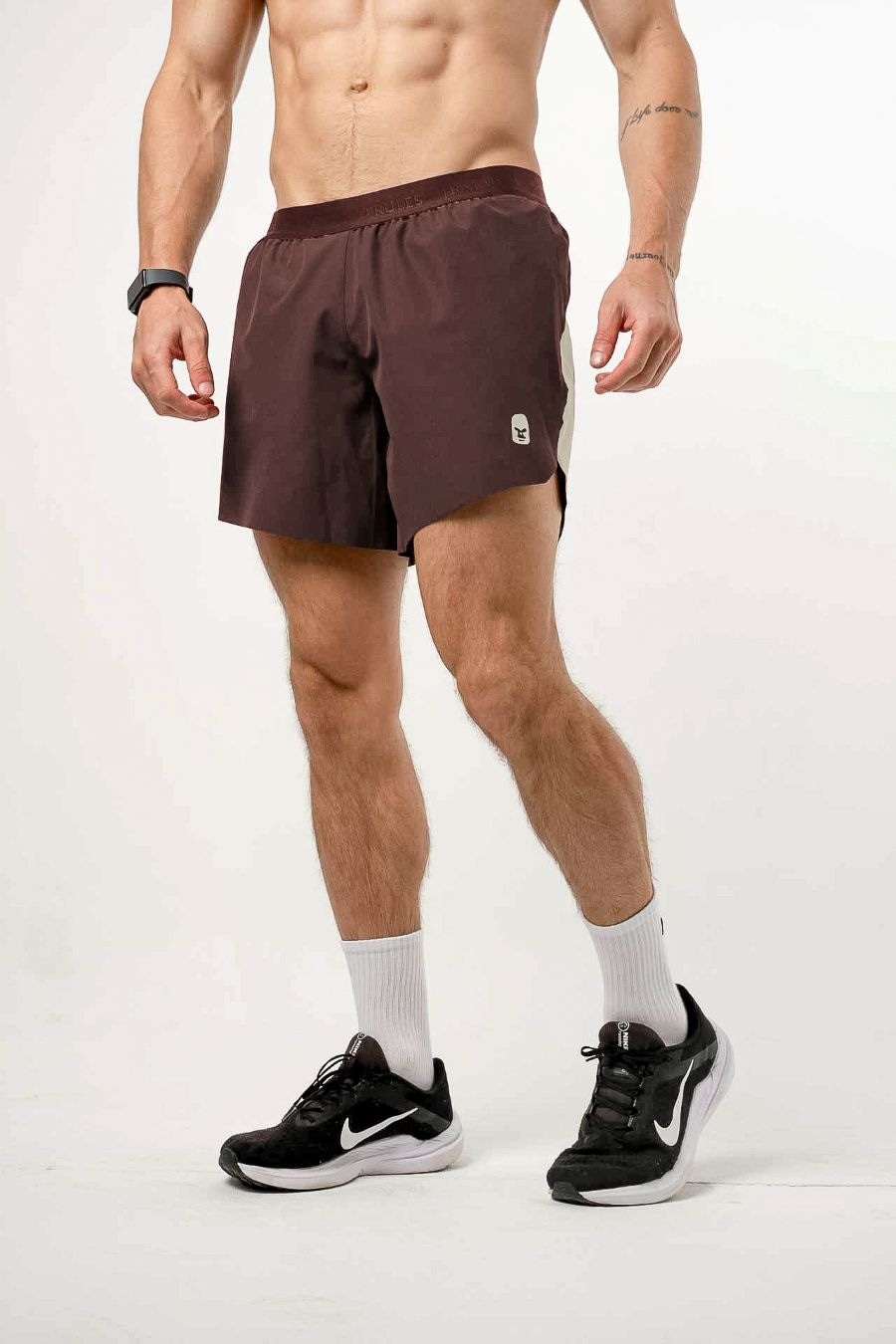 Short Running Pro Retro Chocolate - Principal