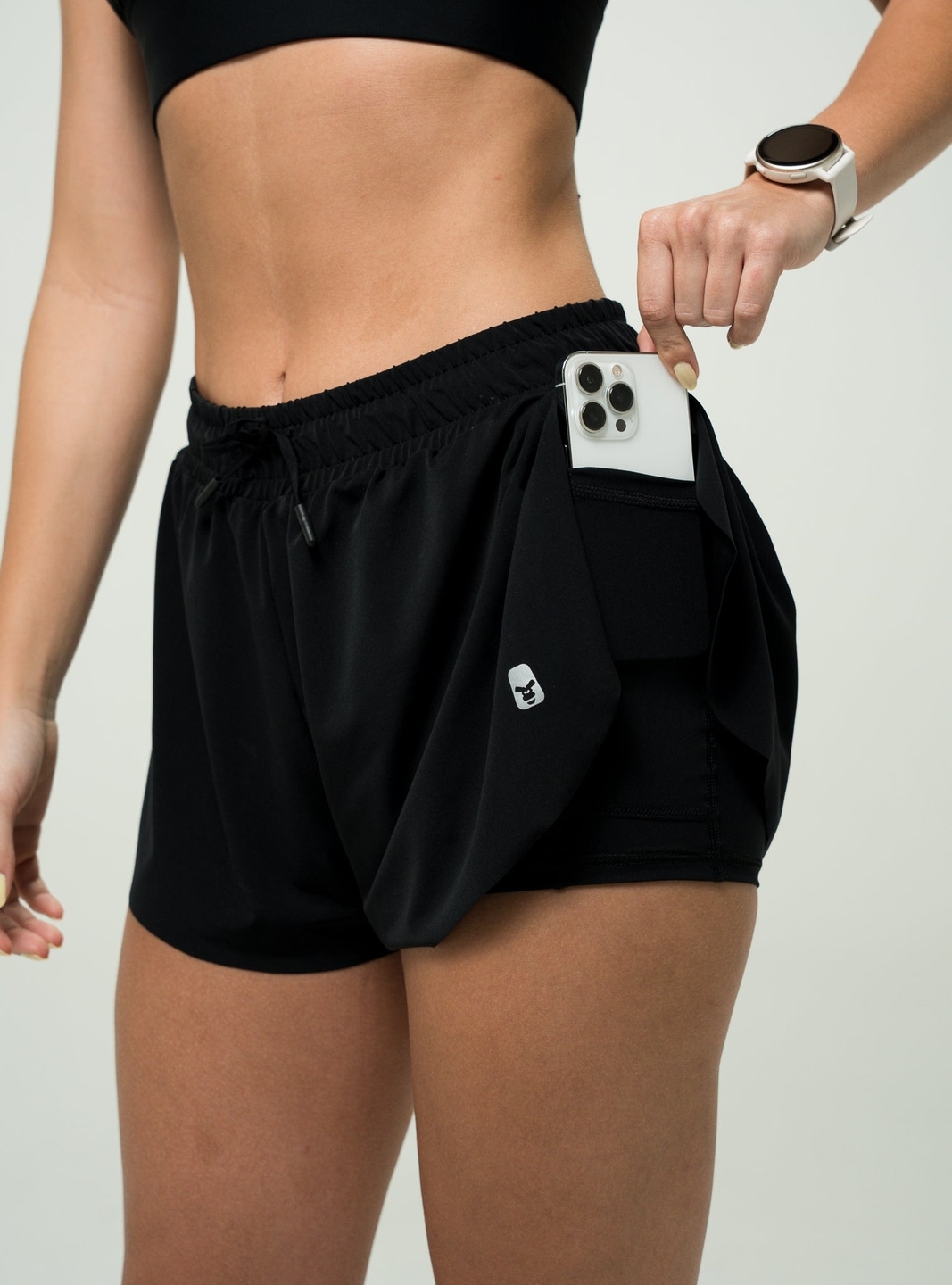 Drift Running Short Negro - Principal