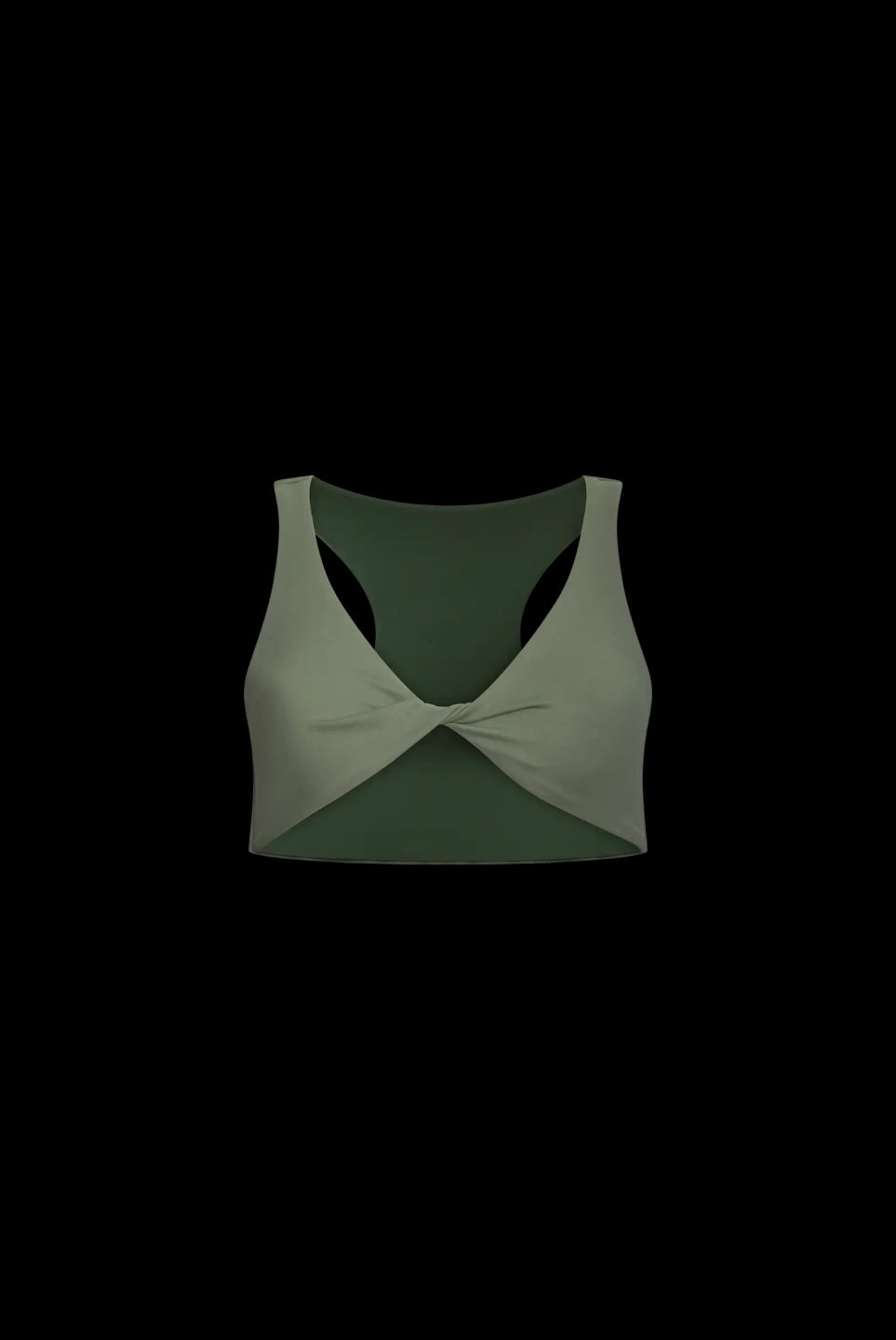 Matcha Green Exhale Sports Bra - High Intensity - Principal