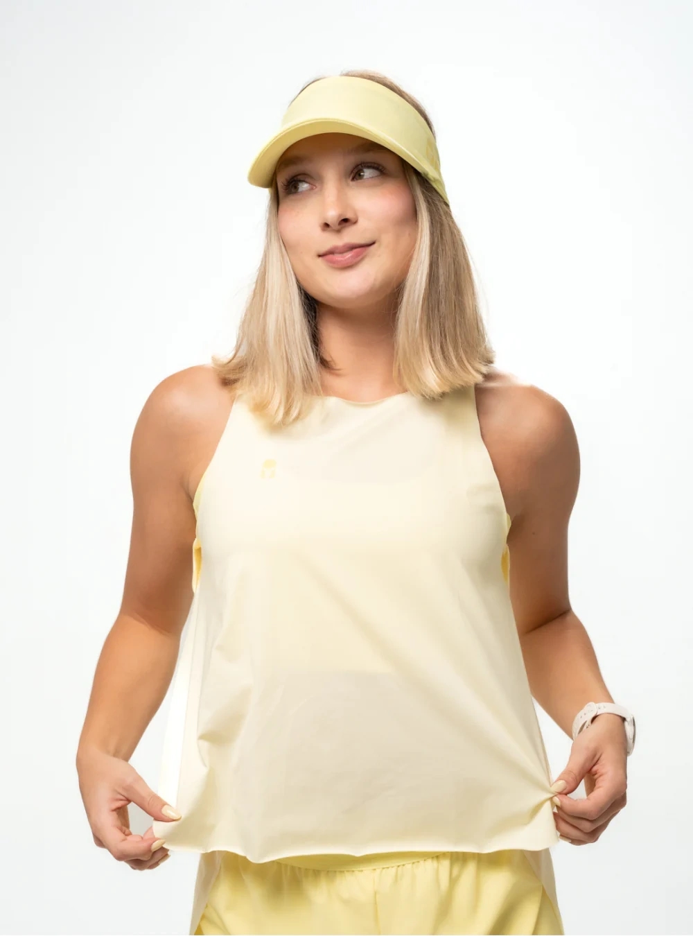 PLEAT TANK TOP BUTTER - Principal