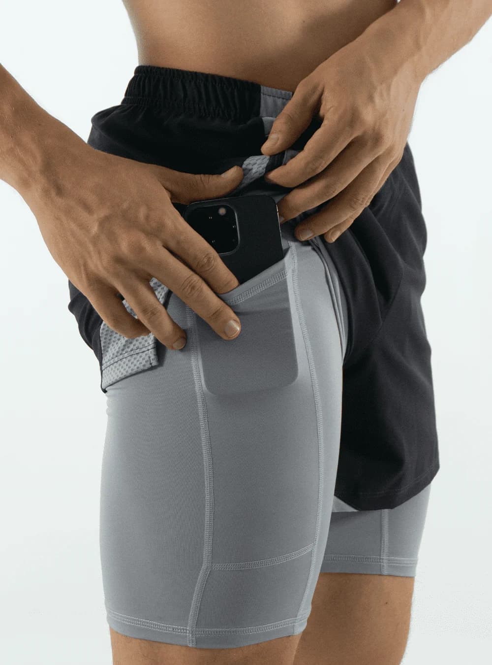 Short Running Gris Oscuro 2.0